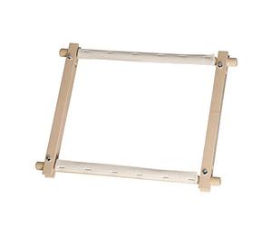 Elbesee 2H6R | Polished Hardwood Rotating 6in Tapestry/Embroidery Frame by Elbesee