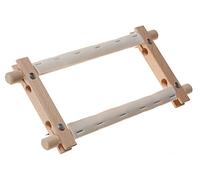 Elbesee 30 x 22 cm Rotating Frame 12" x 9", Wood, Brown, 40 x 23 x 3.5 cm
