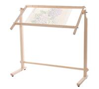 Elbesee 61 cm Maxi Clip Floor Frame 24", Wood, Brown, 80 x 86 x 29 cm