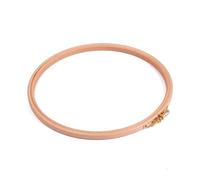 Elbesee 8"/20cm Diametre Wooden Embroidery Hoop with Metal Screw Fastening, Wood, No Colour, 20 CM