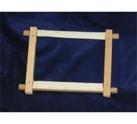 Elbesee Rotating Sew On Tapestry Embroidery Cross Stitch Frame - 15" x 9"