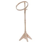 Elbesee Turned Floor Stand, Wood, Brown, 20 cm, 8-Inch