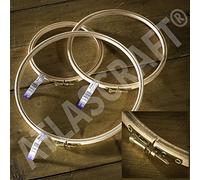 Elbesee Wooden Embroidery Hoop Set 6in, 8in & 10in by Atlascraft