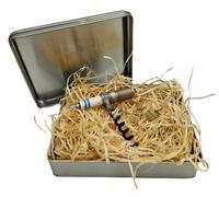 Elbkrämer Corkscrew Made of Spark Plug and Steel - Handmade in Germany in Gift Box An Original Practical Gift for Car Fans Screwdriver Tuner Mechanic Car Mechatronics