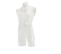 Elbon White Disposable Standard Aprons on a roll box of 1,000pcs