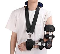 Elbow Brace for Tendonitis and Tennis Adjustable Post OP Stabilizer Splint Arm Injury Recovery Support After Surgery,Left(Left)