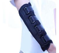 Elbow Brace Splint for Ulnar Nerve Entrapment Cubital Tunnel Syndrome for Women and Men, Arm Support Immobiliser Left & Right, for Straighten Arms to prevent Elbow Bending While Sleeping - S/ M/ L (L)