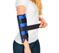 Elbow Brace Splint for Ulnar Nerve Entrapment Cubital Tunnel Syndrome for Women and Men, Arm Support Immobiliser Left & Right, for Straighten Arms to prevent Elbow Bending While Sleeping - One Size
