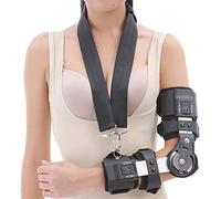 Elbow Brace Support Night Splint, Hinged Elbow Arm Adjustable Protector Elbow Sleeve For Tendonitis Arthritis Reduce Elbow Pain,Left