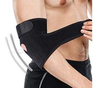 Elbow Braces,Tennis Elbow Support Brace for Golfers and Tendonitis Compression Neoprene Sleeve Left and Right Adjustable Fits Man and Women