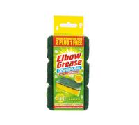 Elbow EG124 Grease Dish Brush Refill X 3 Eg124