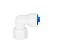Elbow Female Thread 90 Degree RO Aquarium Accessories Quick Connector 1/8 1/4 3/8 1/2 3/4 BSP Adapter Combination Tube(Tube3l8-female3l8)
