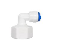 Elbow Female Thread 90 Degree RO Aquarium Accessories Quick Connector 1/8 1/4 3/8 1/2 3/4 BSP Adapter Combination Tube(Tube1l4-female1l2)
