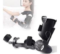 Elbow Flexion Extension Trainer, Hinged Joint Rehabilitation Brace, Intelligent Timing Wireless Remote Control Arm Exerciser for Recovery