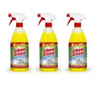 Elbow Grease 1 Litre All Purpose Degreaser Extra Large Trigger Spray (Pack Of 3)