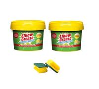 Elbow Grease 2x500ml All Purpose Kitchen Laundry Household Degreaser Cleaner Spray, Yellow