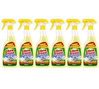 Elbow Grease All Purpose Degreaser Spray Pack of 6 x 500ml (3 Litre Total) Solvent Free Powerful Grease & Grime Cleaner for Kitchen - Multipurpose Household Cleaning Spray