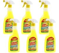 Elbow Grease All Purpose Degreaser Spray Pack of 6 x 500ml Trigger Bottles Solvent-Free Multi-Surface Cleaner for Kitchen, Bathroom, Plastic & Metal Tough on Grease & Oil Stains