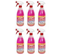 Elbow Grease All Purpose Degreaser Spray, Pink, Solvent Free, Multi-Surface, Concentrated Formula, 1L, Pack of 6