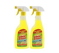 Elbow Grease All Purpose Kitchen/Floor/Tile/Wall/Bathroom/Glass/Carpet Cleaner - Elbow Grease Clothes Stain Remover - AntiBacterial Sticky Stuff Remover Spray (500 ml) (Pack of 2)