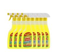 Elbow Grease All Purpose Kitchen/Floor/Tile/Wall/Bathroom/Glass/Carpet Cleaner - Elbow Grease Clothes Stain Remover - AntiBacterial Sticky Stuff Remover Spray (500 ml) (Pack of 8)