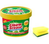 Elbow Grease All Purpose Power Paste, 350 G - Powerful Cleaning Formula for Kitchen, Bathroom, Multi- Surfaces - with Degreaser Sponge