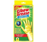 Elbow Grease Anti Bacterial Rubber Gloves Medium