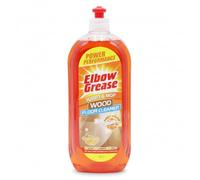 Elbow Grease Cleaner Wood Floor RTU Orange 1000ml | Ready to Use Wood Floor Cleaner | Leaves Natural Shine and Citrus Fresh Scent | Effective on Dirt, Grease and Grime | Safe for Sealed Wooden Surface