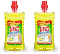 Elbow Grease Concentrated Floor Cleaner (Lemon, 1L) (Pack of 2)