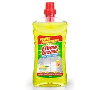 Elbow Grease Concentrated Floor Cleaner | Makes Up To 50 Litres | Suitable for Tiles, Laminate & Vinyl Flooring (Lemon, 1L)