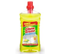 Elbow Grease Concentrated Floor Cleaner | Makes Up To 50 Litres | Suitable for Tiles, Laminate & Vinyl Flooring (Lemon, 1L)