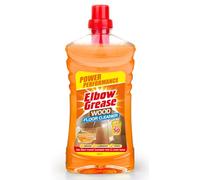 Elbow Grease Concentrated Floor Cleaner | Makes Up To 50 Litres | Suitable for Wood, Laminate & Vinyl Flooring (Orange, 1L)