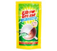 Elbow Grease Cup Cleaner Resealable Pouch | Removes Tea & Coffee Stains From Ceramic, Porcelain and Stainless Steel - Cleans Cups, Mugs, Crockery (175g)