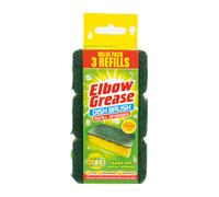 Elbow Grease Dish Brush Refill Sponges Fill Dispense Replace Washing Up S