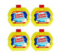 Elbow Grease Dishwasher Cleaner 250ml- Dishwasher Cleaner Limescale Lemon Clean Fresh Scent (Pack of 4)