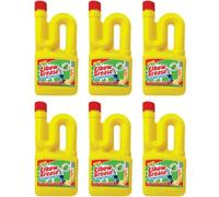 Elbow Grease Drain Unblocker, Fast-Acting Gel, for Sinks, Baths and Showers, 750ml, Pack of 6