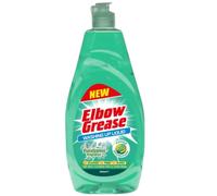 Elbow Grease Washing Up Liquid | Power Degreaser - Soap for Hand Washing Dishes, Pots, Pans & Glasses (Eucalyptus, 600ml)