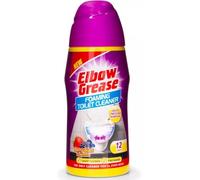 Elbow Grease Foaming Toilet Cleaner 500g - Berry Blast - Deep Clean Powder, Limescale Remover, 12 Doses - Fragrant & Septic Safe Toilet Cleaner Purple Pack - 1 Pack