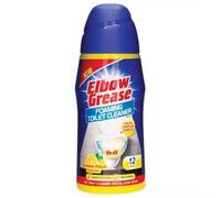 Elbow Grease Foaming Toilet Cleaner 500g - Lemon Fresh - Deep Clean Powder, Limescale Remover, 12 Doses - Fragrant & Septic Safe Toilet Cleaner Blue Pack - 1 Pack