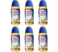 Elbow Grease Foaming Toilet Cleaner Powder, Lemon Fresh Fragrance, Limescale Removal, 500g, Pack of 6
