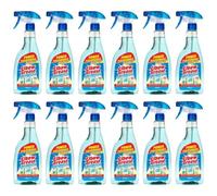 Elbow Grease Glass Cleaner Spray with Vinegar, Streak-Free, Ammonia-Free Formula, 500ml, Pack of 12