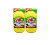 Elbow Grease No Scratch Dual Sided Abrasive Polyester Scrubbing Cleaning Pad (2 Pads)