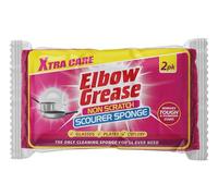 Elbow Grease Xtra Care Non Scratch Scourer Sponge 2pk