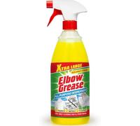 Elbow Grease Original Degreaser 1L - All Purpose Cleaner for Kitchen, Cooker, Oven, Bathroom & Outdoor Surfaces | Fat, Grease & Oil Remover | Solvent-Free Formula 1000ml (Yellow - 1 pack)