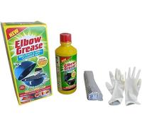 Elbow Grease Oven Cleaning Kit for Ovens and BBQ | Complete Oven Cleaning Kit With 500 ML Bottle, Bags and Gloves- Deep Cleans BBQ Racks & Grills (1)