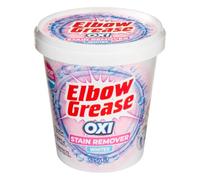 Elbow Grease Oxi Powder Stain Remover For White Fabrics | Tough on Stains, Gentle on Fabrics, Free from Chlorine Bleach | Removes Stains from Laundry (For Whites, 625g)