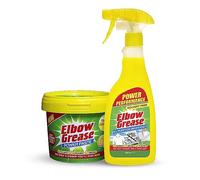Elbow Grease Paste 350gm And All Purpose Degreaser Spray 500ml For Kitchen, Floor, Tile, Wall, Bathroom, Glass, Carpet Cleaner