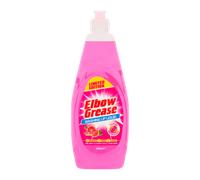 Elbow Grease Washing Up Liquid | Power Degreaser - Soap for Hand Washing Dishes, Pots, Pans & Glasses (Pink Grapefruit, 600ml)