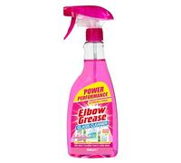 Elbow Grease Pink Glass Cleaner for Windows, Mirrors & Glass - Streak Free - Super Shine | Spring Blossom Fragrance (500ml)