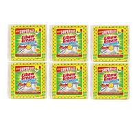Elbow Grease Power Cloths 3 Pack Super Absorbent Extra Thick With Scrub Dots (6 Packs / 18 Cloths)